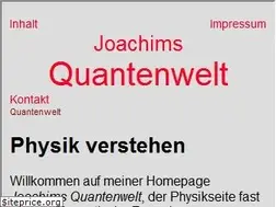Sites similar to quantenwelt.de