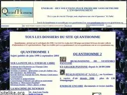 Sites similar to quanthomme.fr