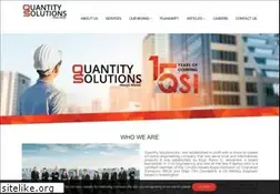 Sites similar to quantitysolution.com