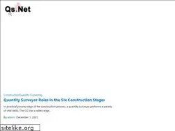 Sites similar to quantitysurveying.net