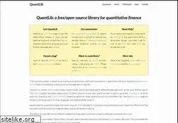 Sites similar to quantlib.org