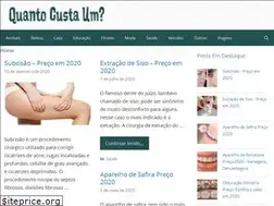 Sites similar to quantocustaum.com.br
