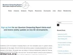Sites similar to quantumcomputingreport.com