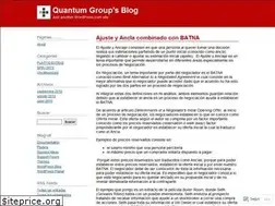 Sites similar to quantumgroup4.wordpress.com