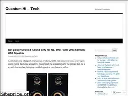 Sites similar to quantumhitech.wordpress.com