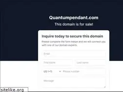 Sites similar to quantumpendant.com