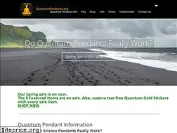 Sites similar to quantumpendants.org