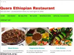 Sites similar to quaraethiopianrestaurant.com