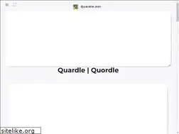 Sites similar to quardle.net