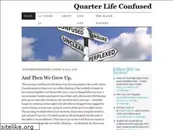 Sites similar to quarterlifeconfused.wordpress.com