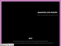 Sites similar to quarterlifepoetry.com