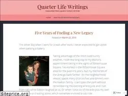 Sites similar to quarterlifewritings.com