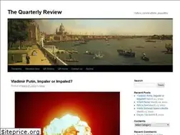 Sites similar to quarterly-review.org
