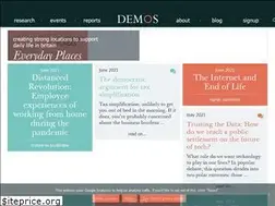 Sites similar to quarterly.demos.co.uk