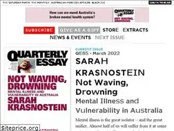 Sites similar to quarterlyessay.com
