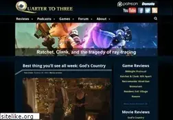 Sites similar to quartertothree.com
