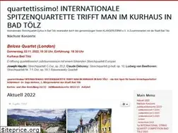 Sites similar to quartettissimo.de