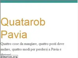Sites similar to quatarobpavia.it