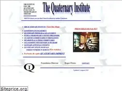 Sites similar to quaternaryinstitute.com