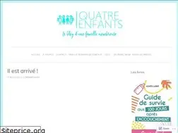 Sites similar to quatreenfants.com