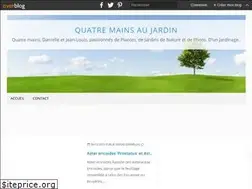Sites similar to quatremainsaujardin.over-blog.com