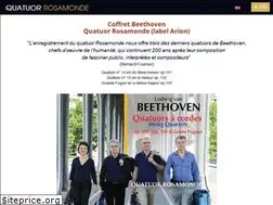Sites similar to quatuorrosamonde.com