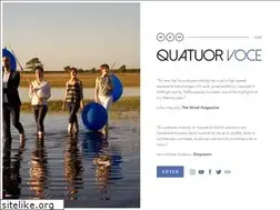 Sites similar to quatuorvoce.com
