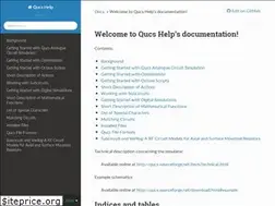 Sites similar to qucs-help.readthedocs.io