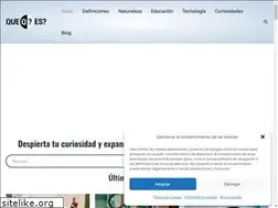 Sites similar to que-es.online