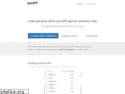 Sites similar to queafp.cl