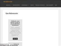 Sites similar to quebaloncesto.com