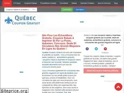 Sites similar to quebeccoupongratuit.com