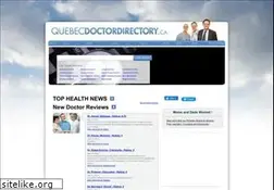 Sites similar to quebecdoctordirectory.ca