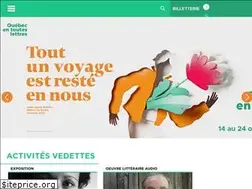 Sites similar to quebecentouteslettres.com