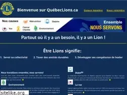 Sites similar to quebeclions.ca