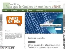 Sites similar to quebecmeilleuremine.org