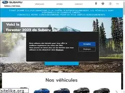 Sites similar to quebecsubaru.ca