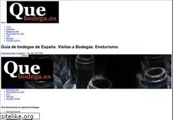 Sites similar to quebodega.es