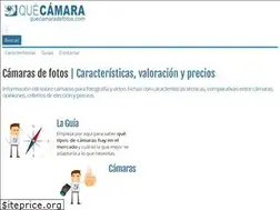 Sites similar to quecamaradefotos.com