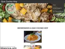 Sites similar to quecocinohoy.com.mx