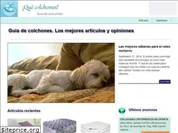 Sites similar to quecolchones.com