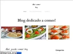 Sites similar to quecomerhoy.weebly.com