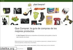 Sites similar to quecomprar.org