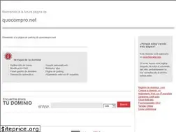 Sites similar to quecompro.net