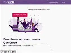 Sites similar to quecurso.com.br