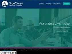 Sites similar to quecurso.es
