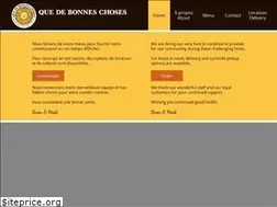 Sites similar to quedebonneschoses.ca