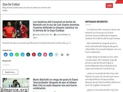 Sites similar to quedefutbol.es