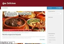 Sites similar to quedelicioso.com.br