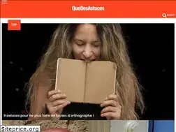 Sites similar to quedesastuces.com
